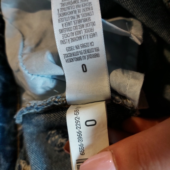 Aeropostal jeans size 0 straight leg - Picture 2 of 5